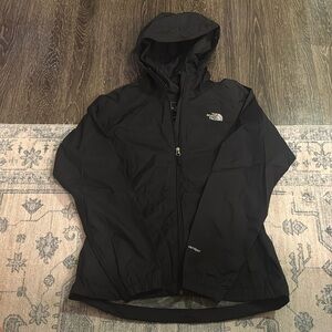 The North Face Black Lightweight windbreaker
